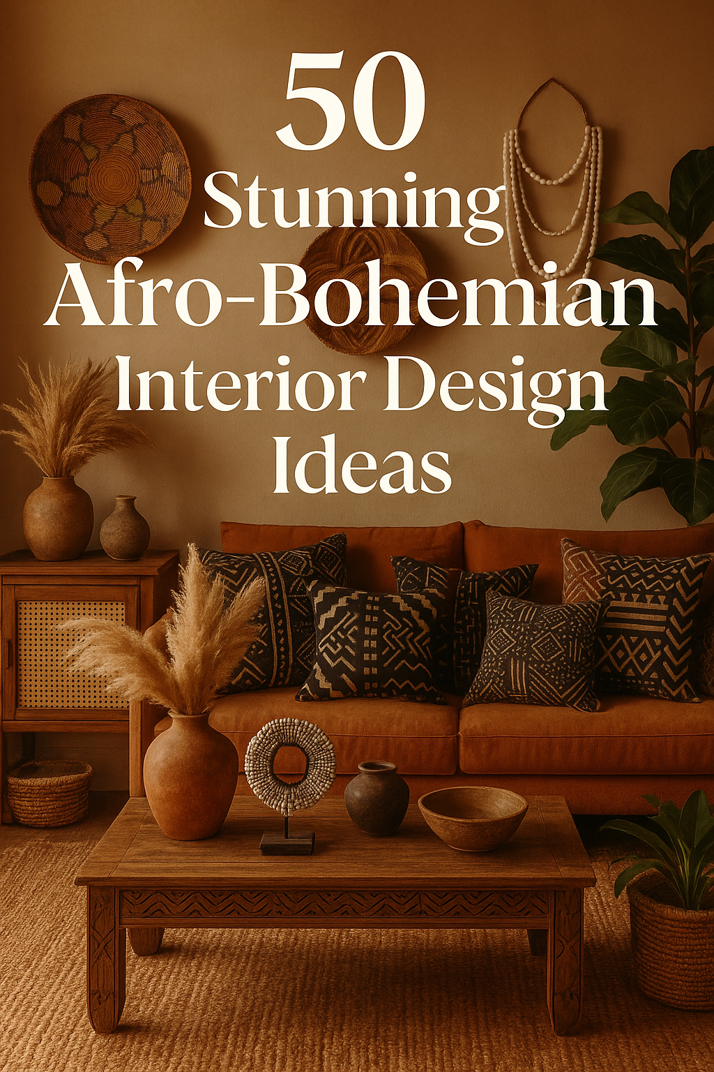 50 Stunning Afro-Bohemian Interior Design Ideas for Every Room in Your Home