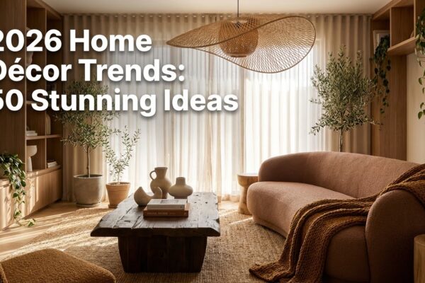 2026 Home Decor Trends: 50 Stunning Ideas That Will Define Interior Design