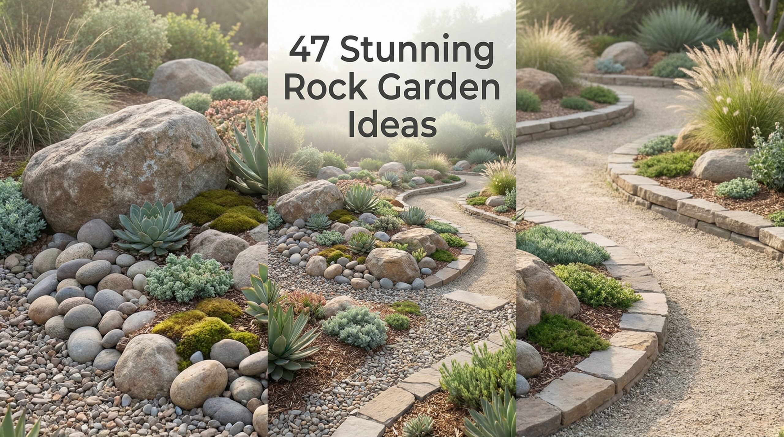 47 Stunning Rock Garden Ideas: From Alpine to Zen, Desert to Woodland