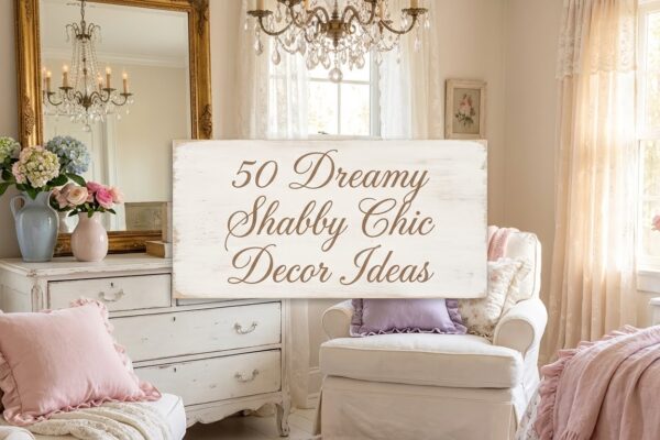50 Dreamy Shabby Chic Decor Ideas: The Complete Room-by-Room Guide
