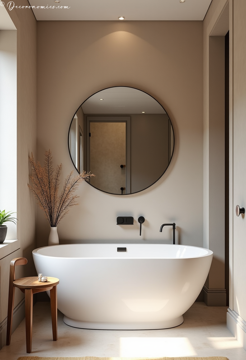 Discreet tech bathroom