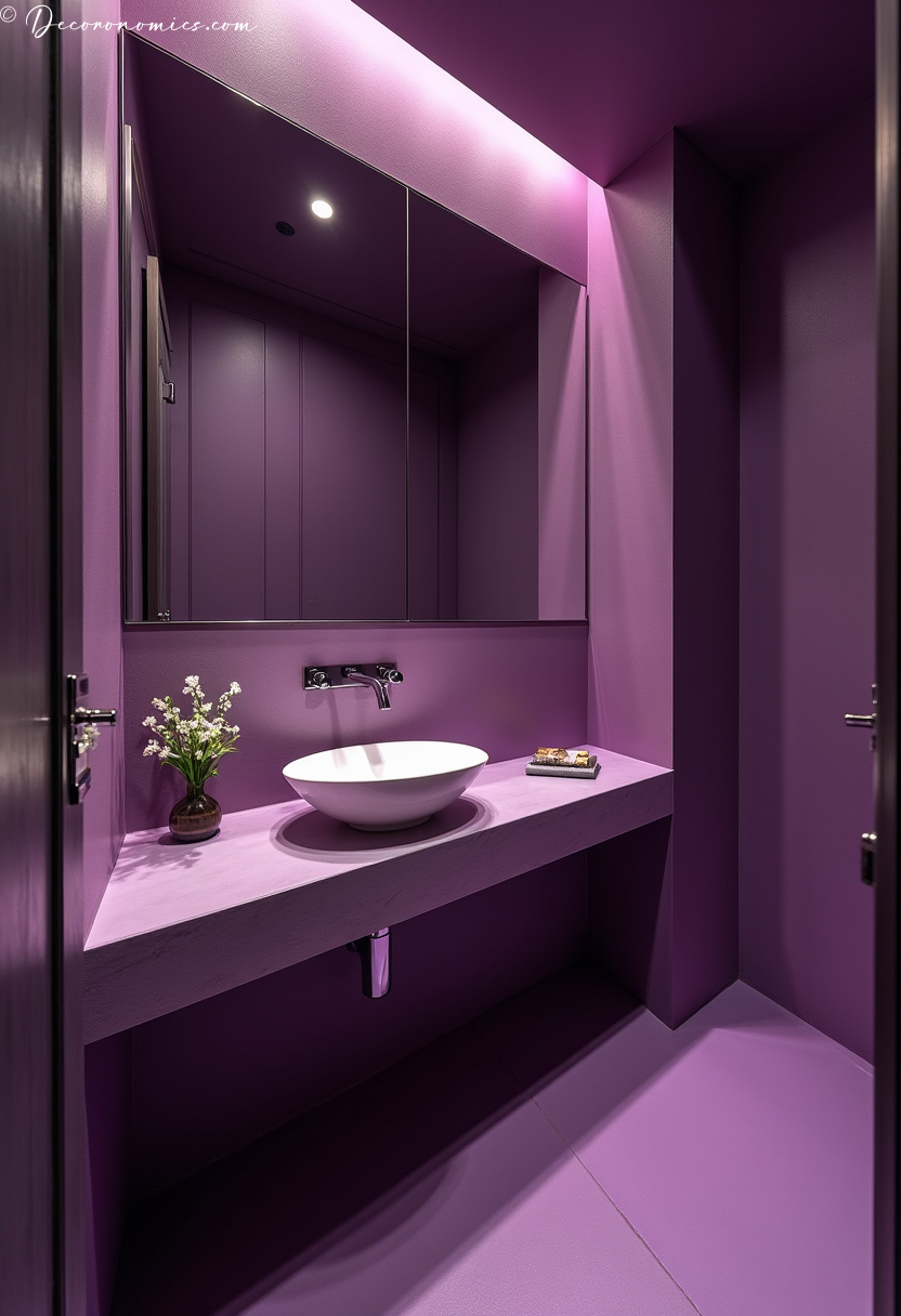 Jewel box powder room