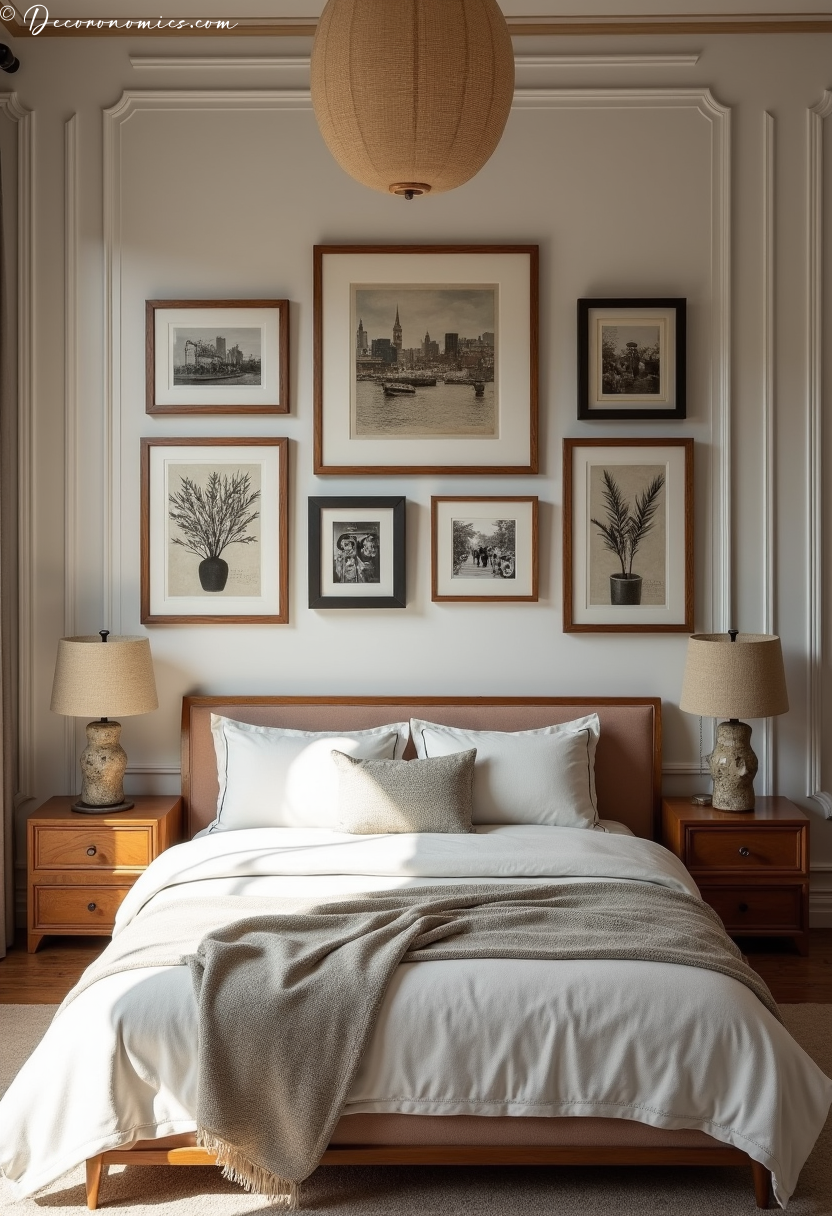 Personal gallery bedroom