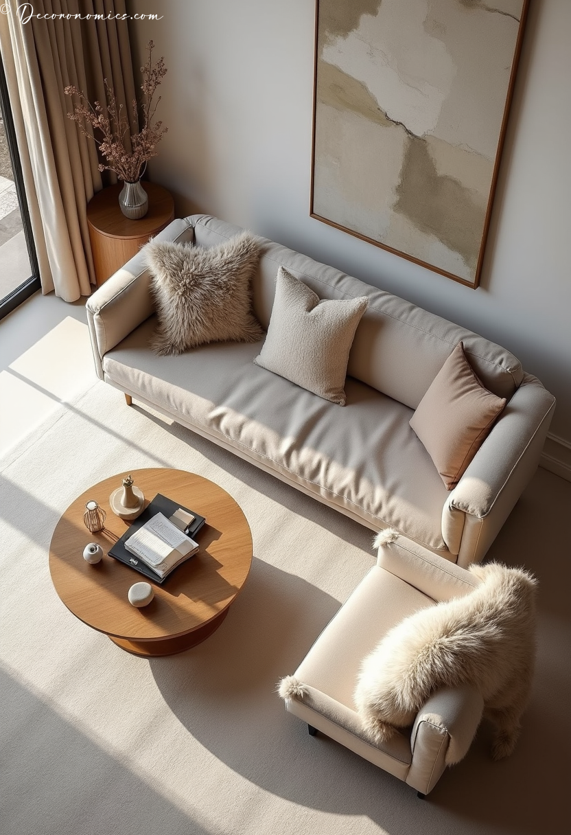 Quiet luxury living room