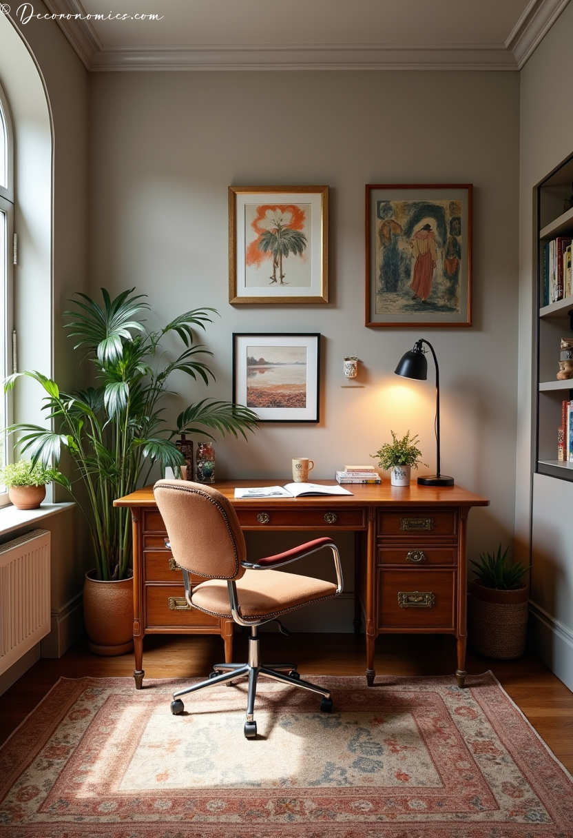 Vintage mix office