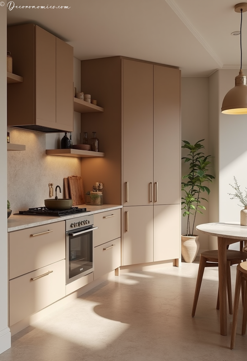 Warm putty kitchen design 2026