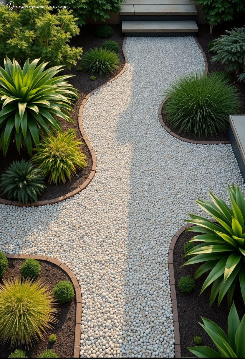 Crushed stone gravel textures