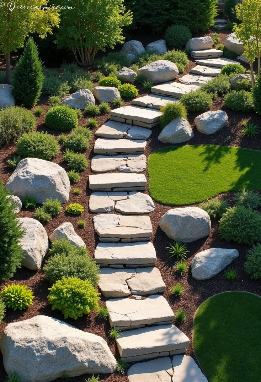 Hillside slope erosion control