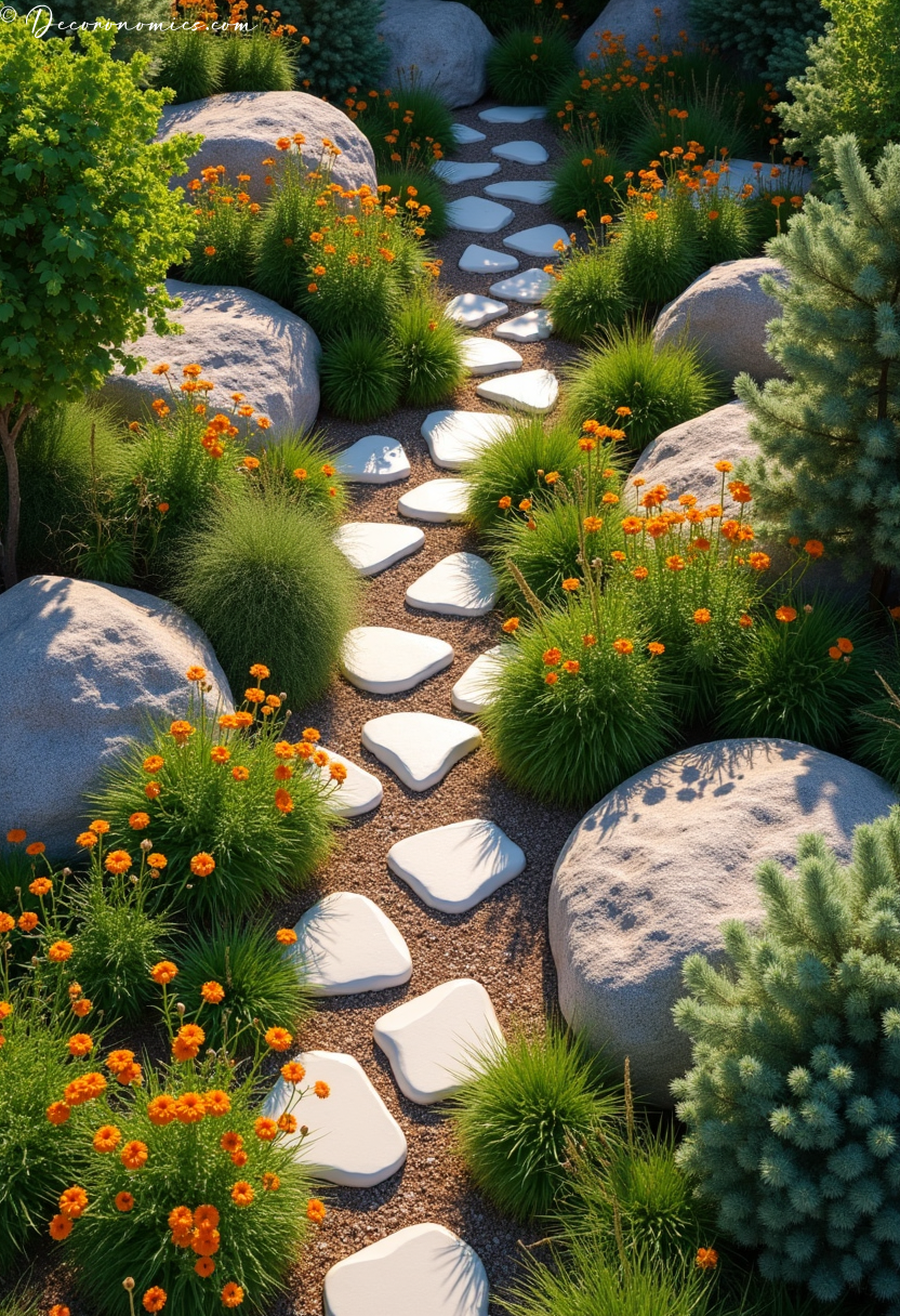 Wildflower meadow natural