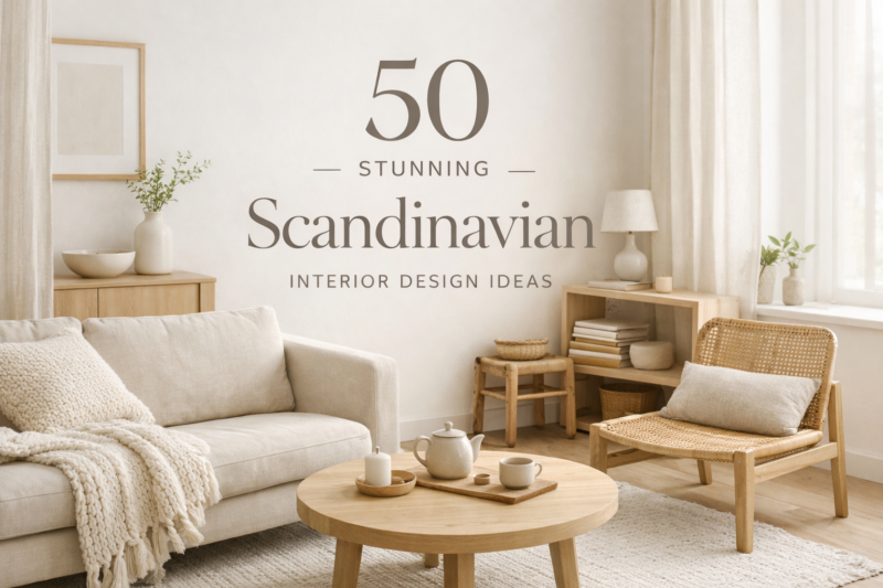 50 Stunning Scandinavian Interior Design Ideas: The Complete Nordic ...