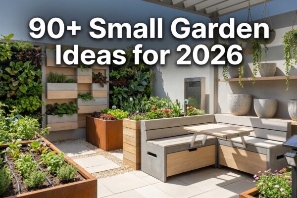 90+ Small Garden Ideas for 2026: Transform Tiny Spaces Into Stunning Outdoor Retreats