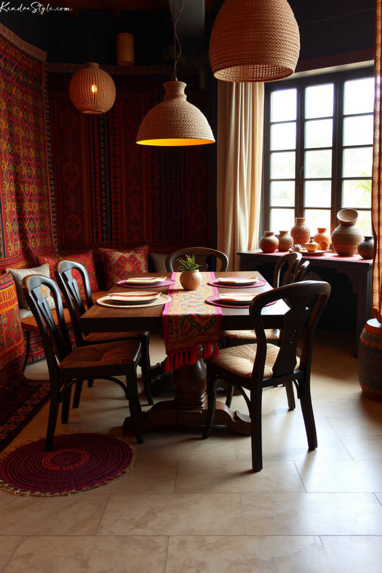 50 Stunning Afro-Bohemian Interior Design Ideas for Every Room in Your Home