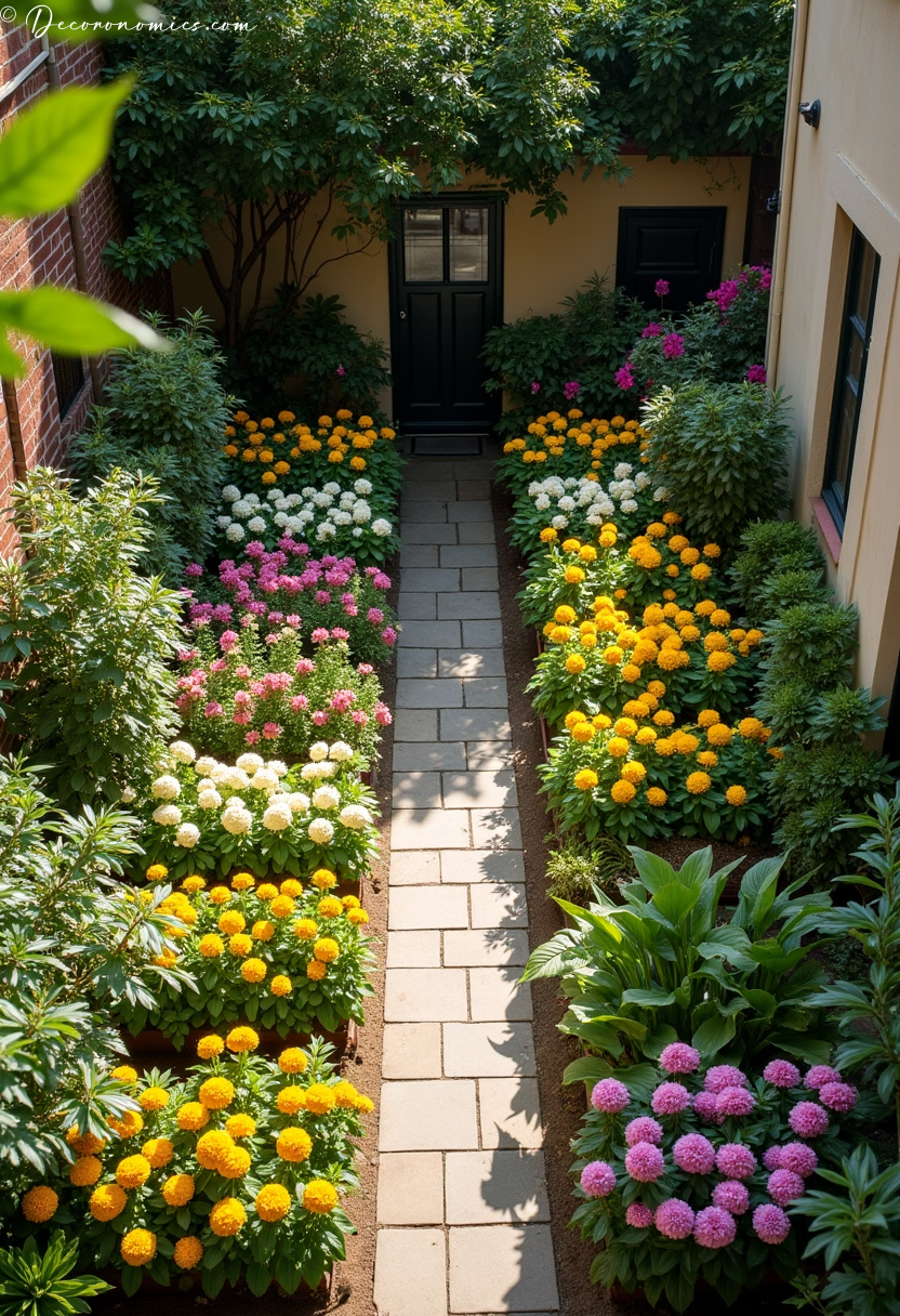 Cutting flower garden