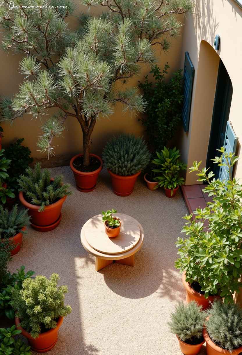 Mediterranean patio