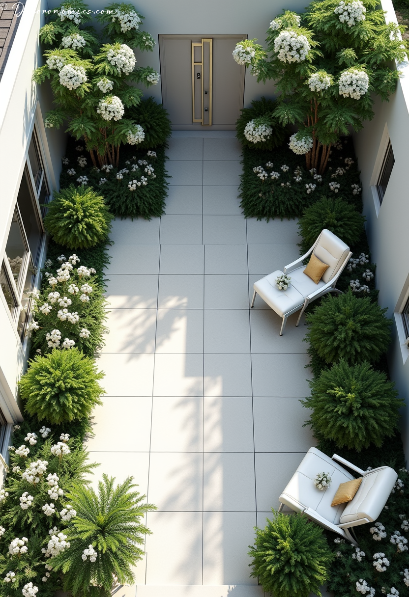 Monochromatic garden