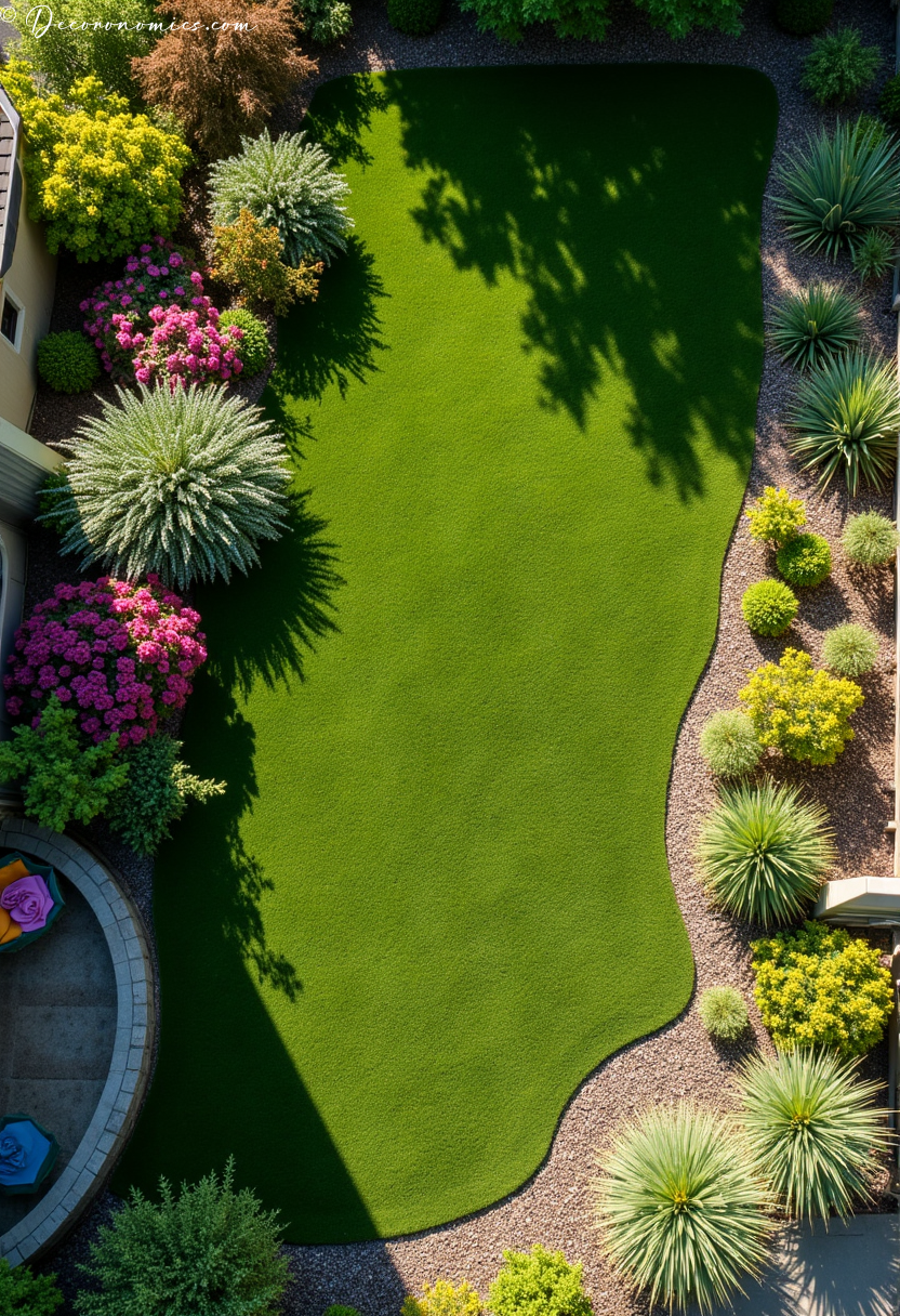 Prairie style front yard