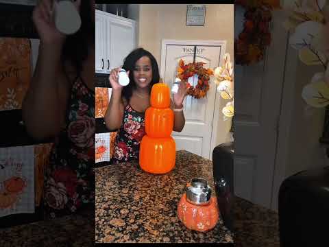 Dollar Tree Pumpkin Decor: Chic Fall Vignette for Under $10