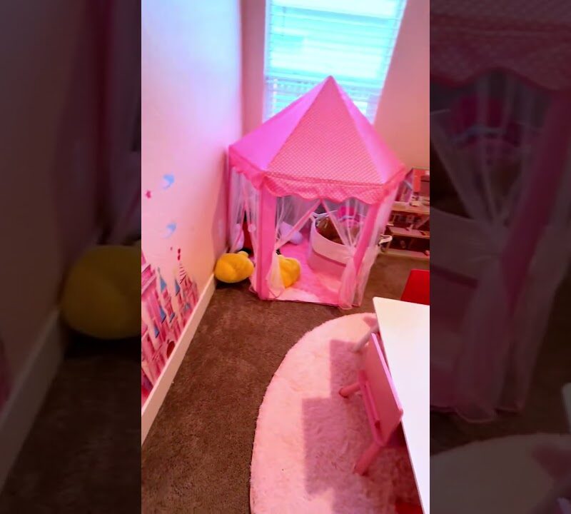 Dreamy Pink Princess Bedroom for Little Girls