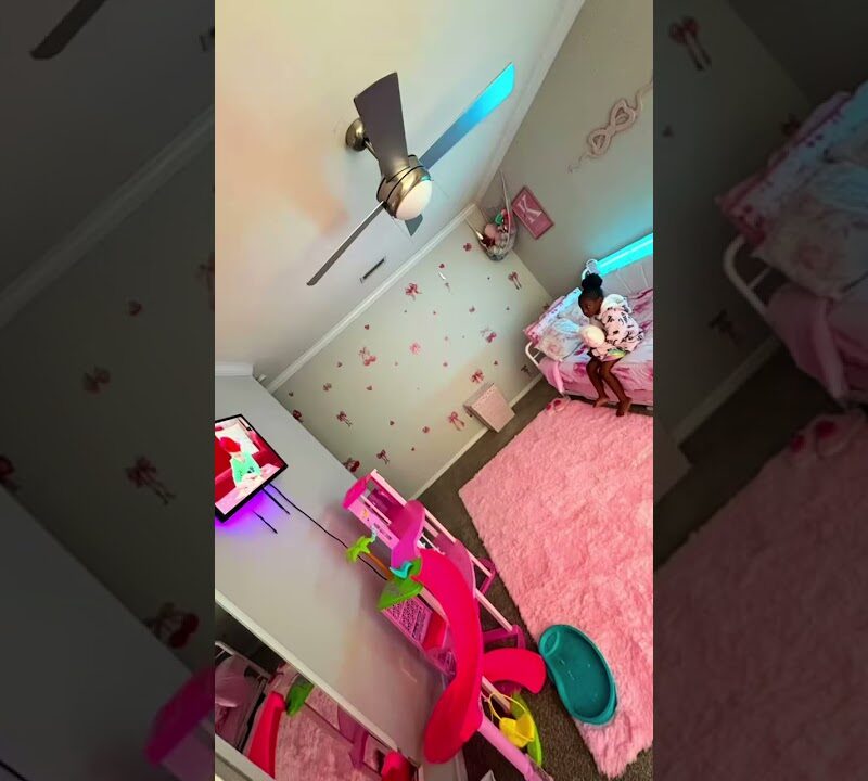 Dreamy Pink Toddler Girl Room with Soft Textures and Playful Accents