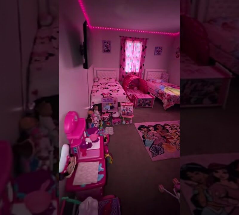 Enchanted Disney Princess Bedroom for Little Girls