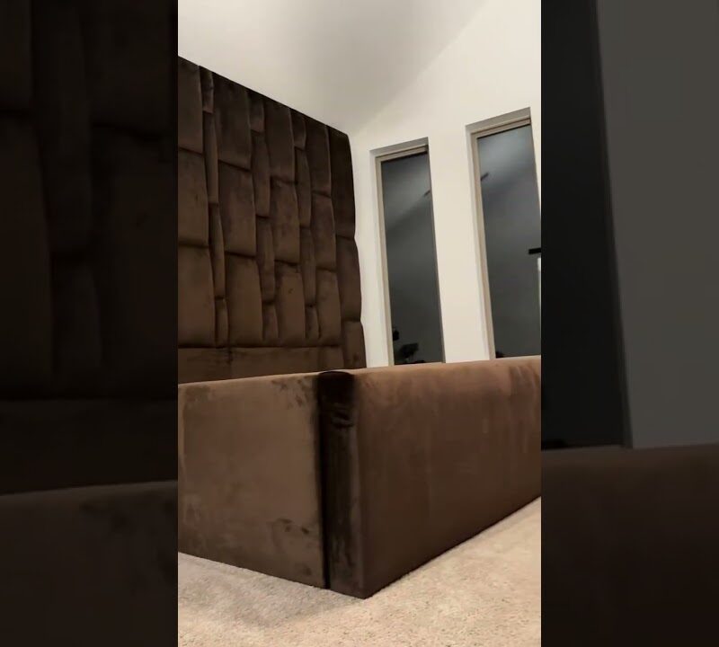 Handcrafted Luxury Bed That Looks Like It Belongs in a 5-Star Hotel