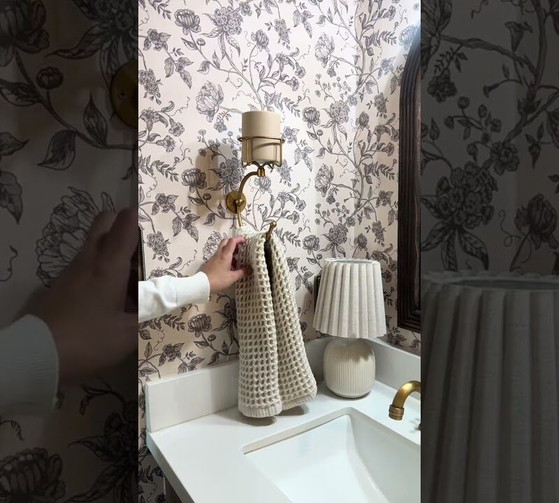 Cozy Bathroom Upgrade with Warm Textures and Spa-Inspired Accents