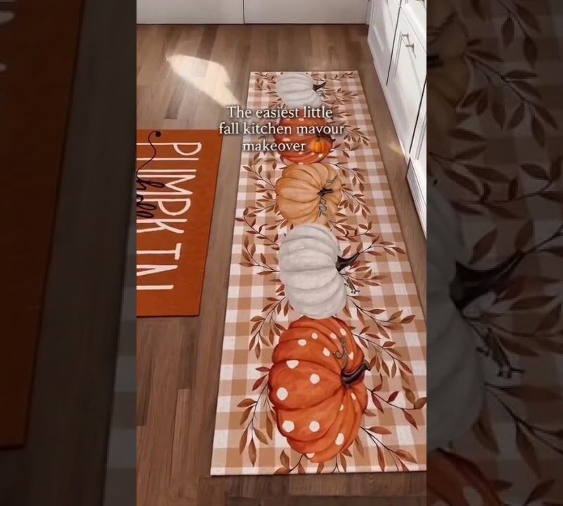 Cozy Fall Kitchen Refresh: Warm Tones & Seasonal Accents