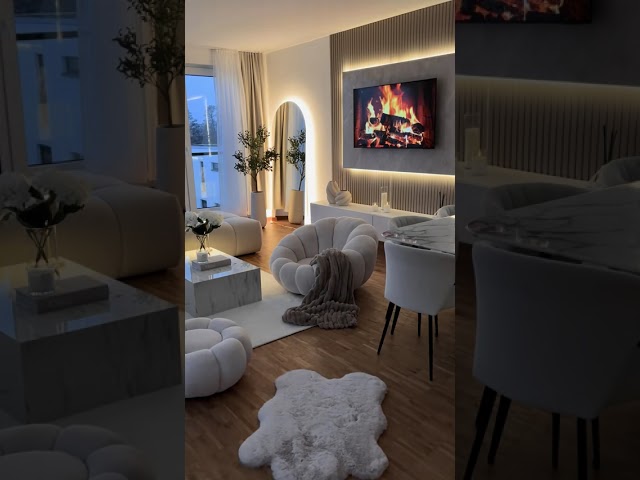 Warm & Cozy Living Room Look with Layered Textures
