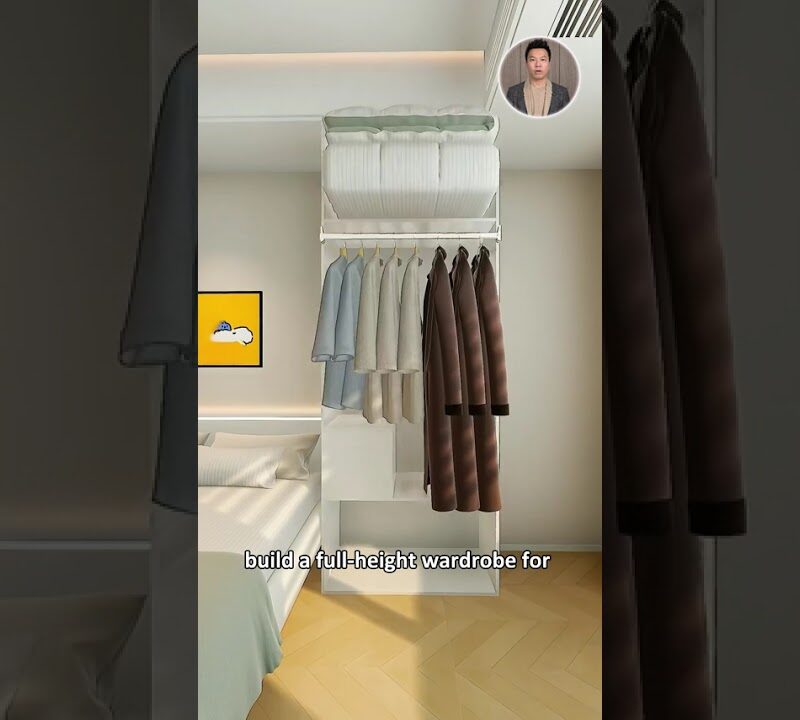 Float Your Bed Against a Side Wall to Maximize a Small Bedroom