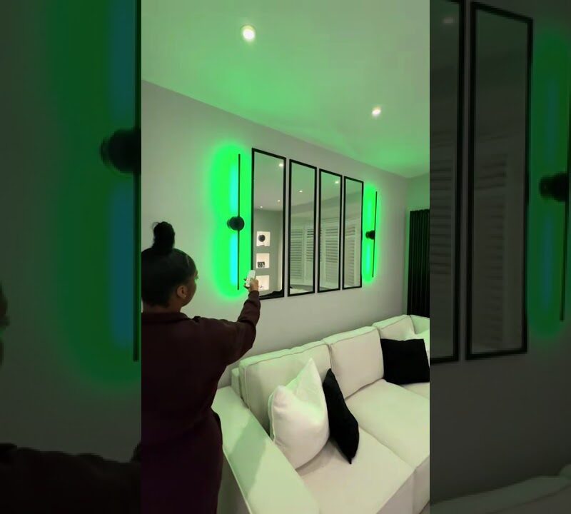 Rechargeable Wall Sconces That Transform a Living Room — No Wiring Needed