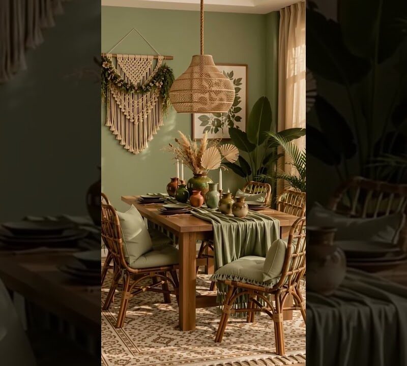 Sage Green Boho Retreat: A Cozy Living Room You Can Shop Right Now