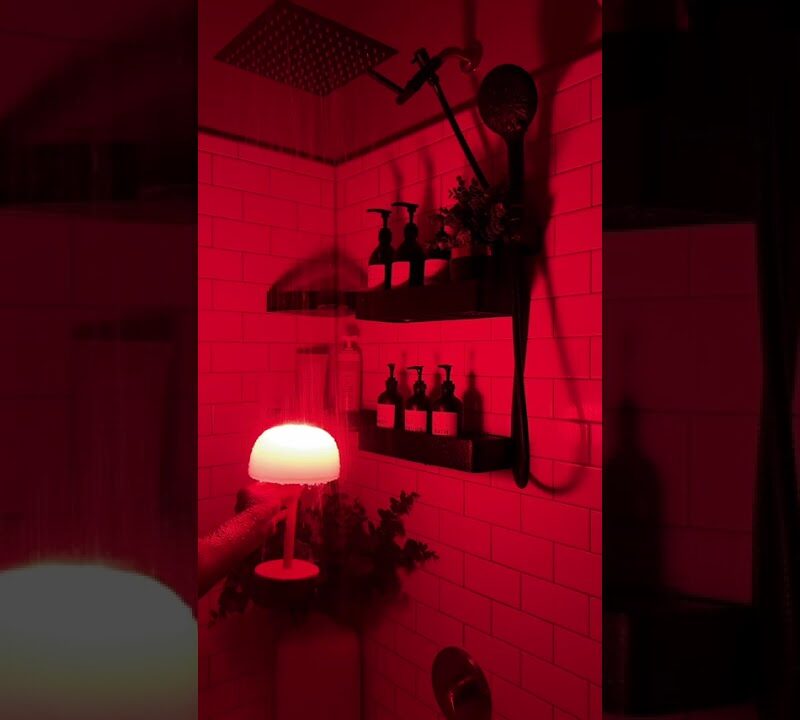 Soft Glow Shower Lighting That Makes Every Bathroom Feel Like a Spa