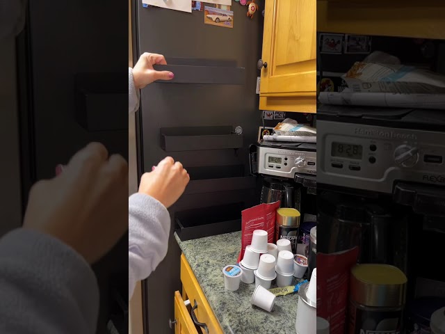 Wall-Mounted Kitchen Storage Rack Setup That Clears Your Counters for Good